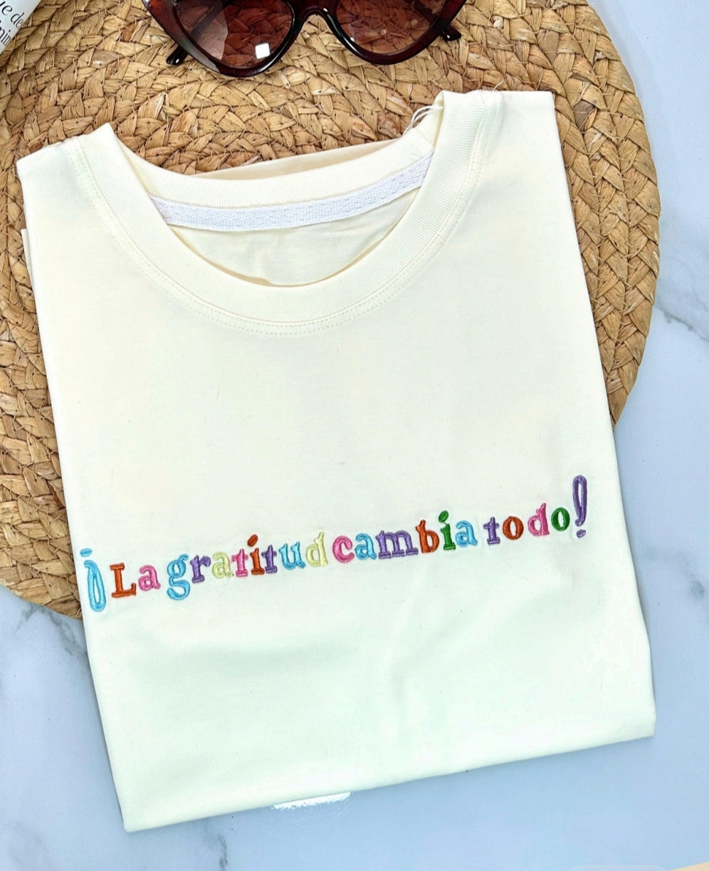 Gratitud T-shirt