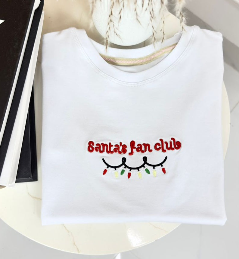 Santa's Fan Club Tshirt