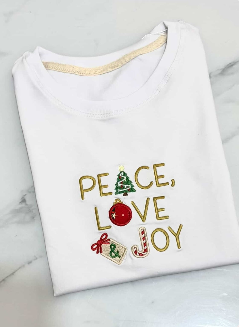 Peace, love & Joy Tshirt
