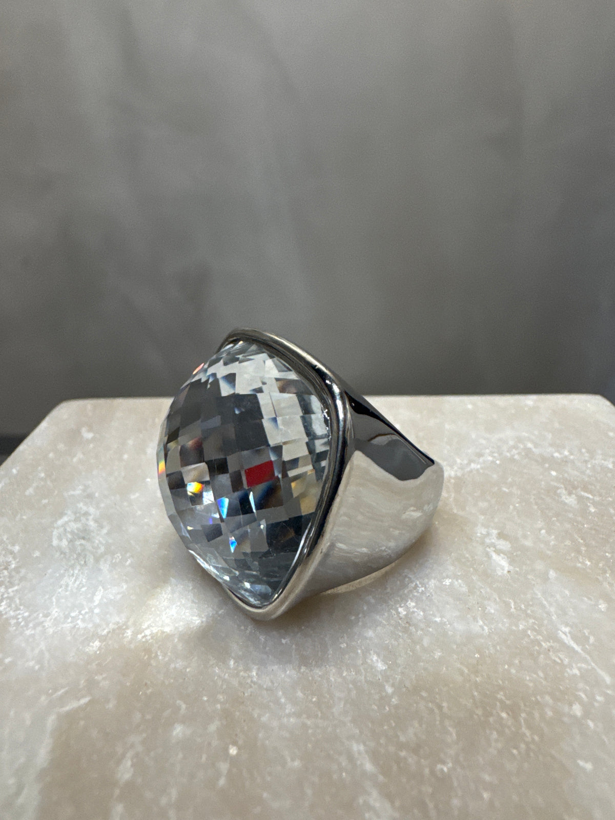 Marian Silver Ring