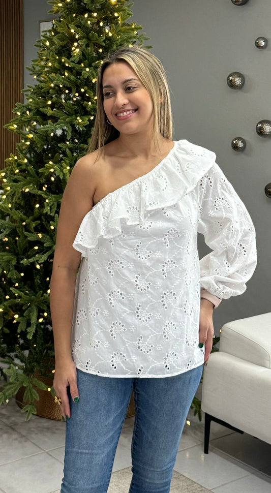 One shoulder Blouse